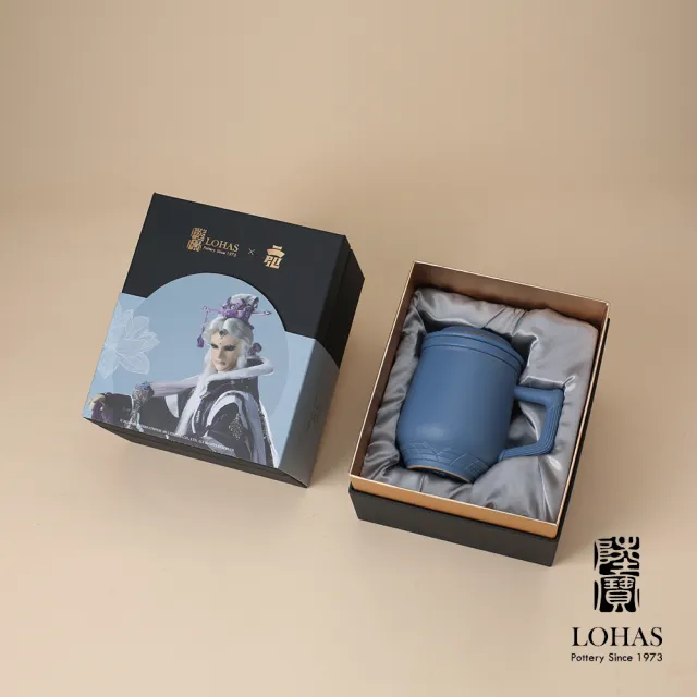 【LohasPottery 陸寶】霹靂英雄活水蓋杯-梵天蓋杯/全賢蓋杯(文創聯名 詮釋百年布袋戲文化瑰寶)