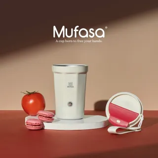 【Mufasa】第5代 316不鏽鋼 雙速隨行攪拌杯(全機可洗 攪拌杯 自動攪拌杯 母親節禮物 聖誕禮物400ml)