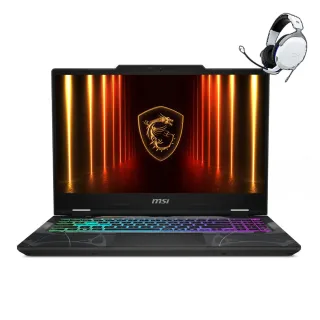 電競耳機★【MSI 微星】15.6吋 Core7 RTX5060 電競筆電(Cyborg 15/Core7-240H/16G/512G/W11/B2RWFKG-027TW)