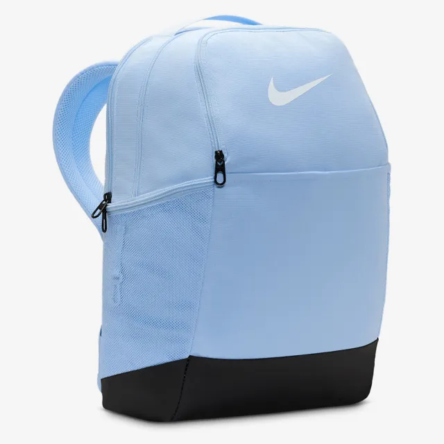 【NIKE 耐吉】後背包 書包 運動包 電腦包 大容量 雙層 NK BRSLA M BKPK 9.5 24L 藍 DH7709-441
