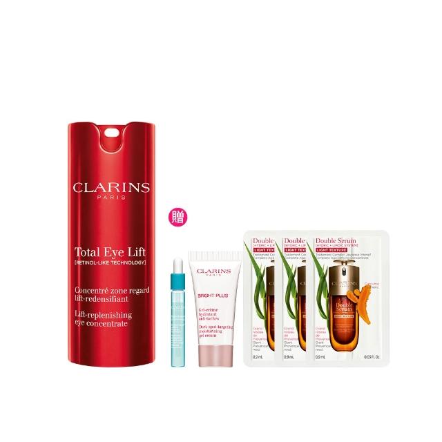 【CLARINS 克蘭詩】新品上市 NEW全效緊緻眼霜15ml(NEW賽車眼霜/緊緻拉提/細紋)