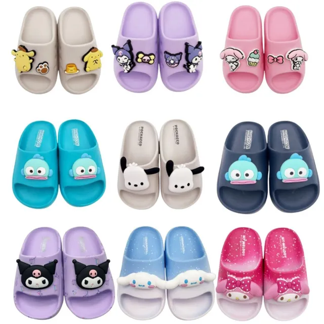 【SANRIO 三麗鷗】三麗鷗明星輕量拖鞋 