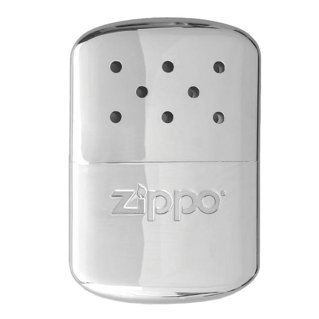 【Zippo】暖手爐 懷爐-大型銀色-12小時＋133MLZippo專用油(暖手爐 懷爐)