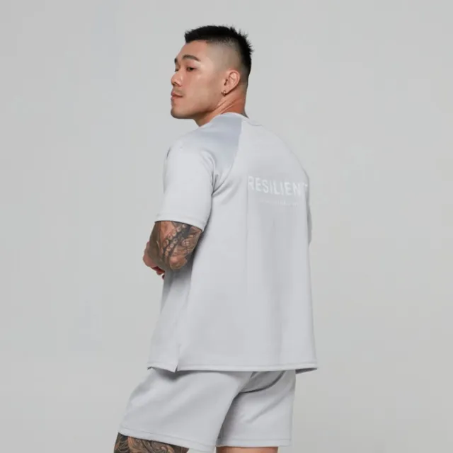 【VERVE】AIRtx™ Oversized 太空拉格蘭短袖(豐厚手感、輕盈、彈性、吸濕排汗、寬鬆、訓練短袖、休閒短袖)