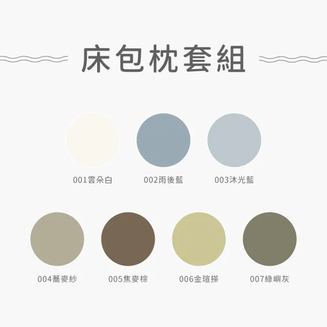 【AnD HOUSE 安庭家居】限定組合 軟芯織-雙人床包枕套組 搭雙人捲芯被(多色任選/棉被)