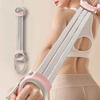 【Michael Fitness 麥克健身】60磅阻力可調 八字拉力帶 彈力帶 拉力繩 拉力帶 彈力繩 瑜珈繩 瑜珈帶