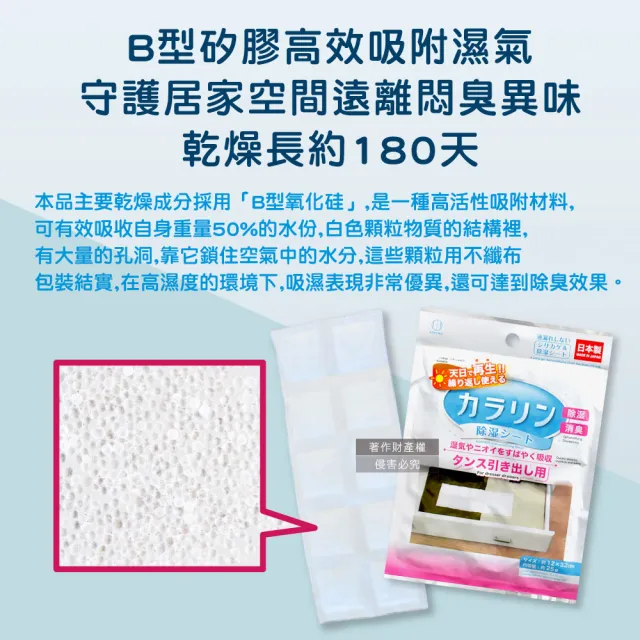 【KOKUBO】日本小久保-可重複使用居家空間消臭除濕袋1新袋(衣櫥鞋櫃脫臭防潮乾燥劑抽屜收納箱坐墊棉被寢具