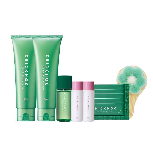CHIC CHOC 植萃舒活洗顏皂霜清爽潔淨