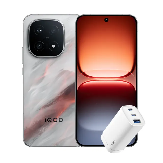 官方直營【iQOO】iQOO 15 5G凌雲灰(16G/512G/65W充電頭組) - momo購物