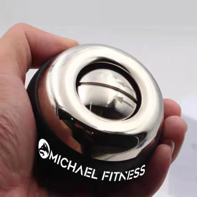 【Michael Fitness 麥克健身】金屬負重腕力球 腕力球 自啟動 腕力球 腕力器 握力球 握力器 腕力訓練 手腕球