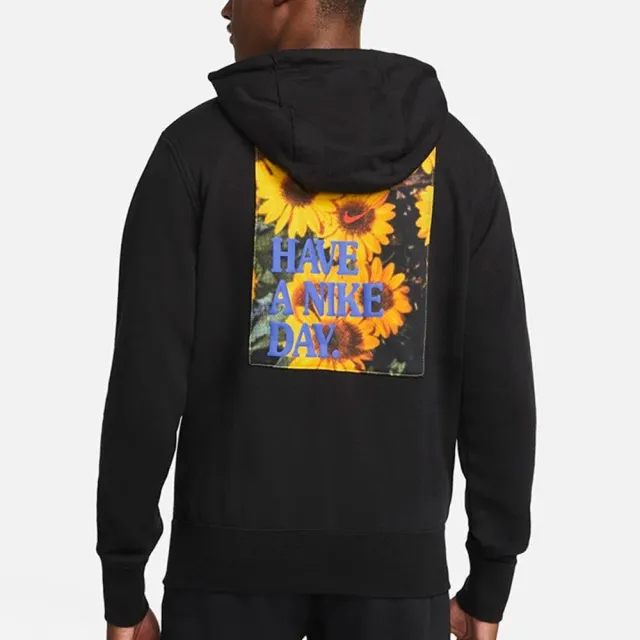 【NIKE 耐吉】NIKE HOODIE 小雛菊 HAVE A NIKE DAY 標語 帽TDM4994