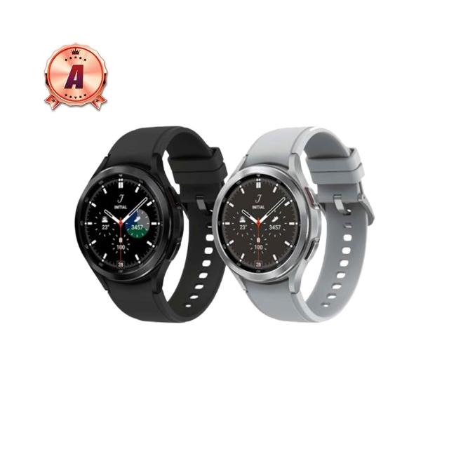 【Samsung 三星】A級福利品 Galaxy Watch4 Classic LTE 46mm(高質感旋轉錶圈)
