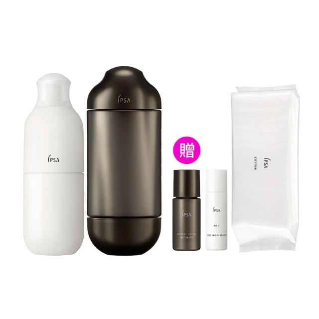 【IPSA 茵芙莎】抗老修護穩膚組(黑金水+全新ME自律循環液N)