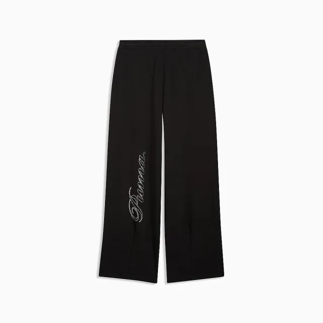【PUMA】長褲 女 運動褲 寬鬆 ESS 黑 63456701