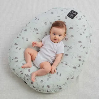 【gunite】gunite 寶寶懶骨頭_包覆機能親子互動窩(天絲棉加層坐墊系列_防溢奶多功能哺乳枕-多色可選)