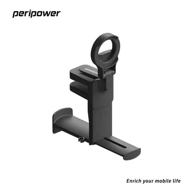 【peripower】MO-48 MagSafe 磁吸桌邊夾式頭戴型耳機架