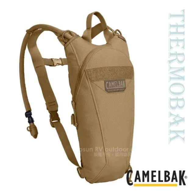 【CAMELBAK】雙11 新款 Thermobak 軍規耐磨戰術長水袋背包(附3L水袋)/ CB1717201000 狼棕