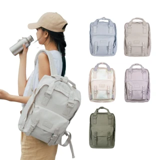 【Doughnut】14吋 後背包 電腦包 書包 雙肩包 馬卡龍 SC UD MED(防潑水 減壓背帶)