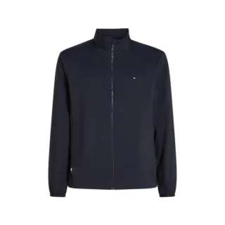 【TOMMY HILFIGER】官方旗艦館 輕盈拉鍊外套_藍色