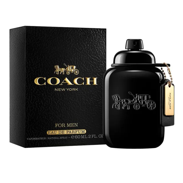【COACH】Coach For Men 時尚曜黑男性淡香精 60ml (專櫃公司貨)