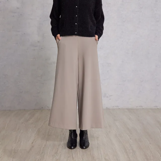 【giordano ladies】25FW 斜紋布褲裙(02425536)