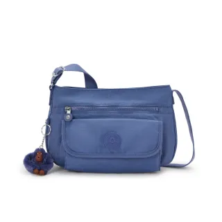 【KIPLING】（網路獨家款）經典靛藍多袋收納側背包-SYRO U