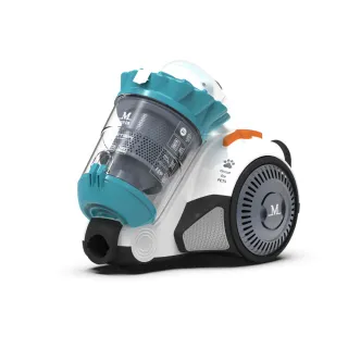【Mdovia】Hauster S.T 2代 寵物毛髮專用 雙倍旋風 無袋式過濾吸塵器(臥式/筒式 有線吸塵器)