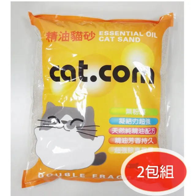 精油驅蟲貓砂 6.3kg/10L×2包組(尤加利、檸檬、薰衣草)