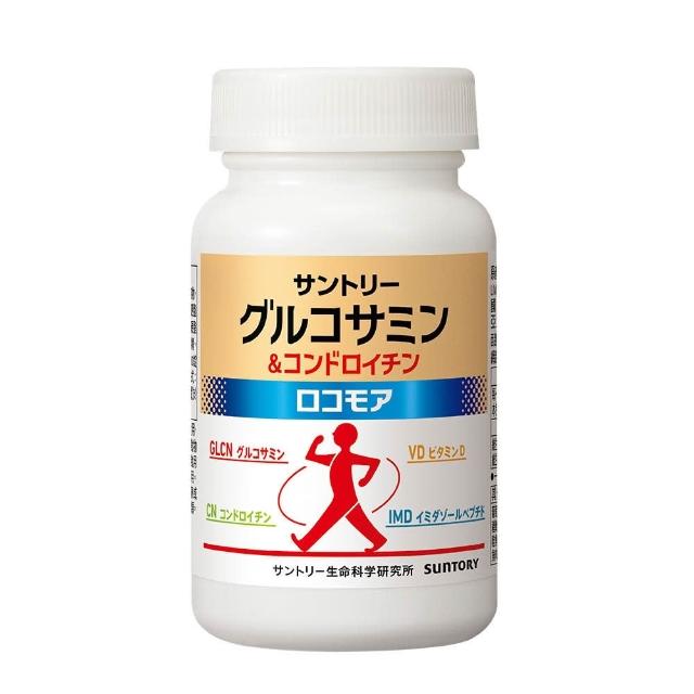 【Suntory 三得利】固力伸 葡萄糖胺 1罐(180錠_原廠購入有防偽標籤)