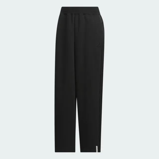 【adidas 愛迪達】長褲 女 運動褲 寬鬆 ES+ 3S SWT PNT 黑 KF8244
