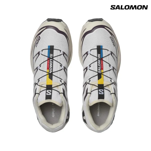 【salomon】XT-6 運動鞋 白/香草冰/梅子色