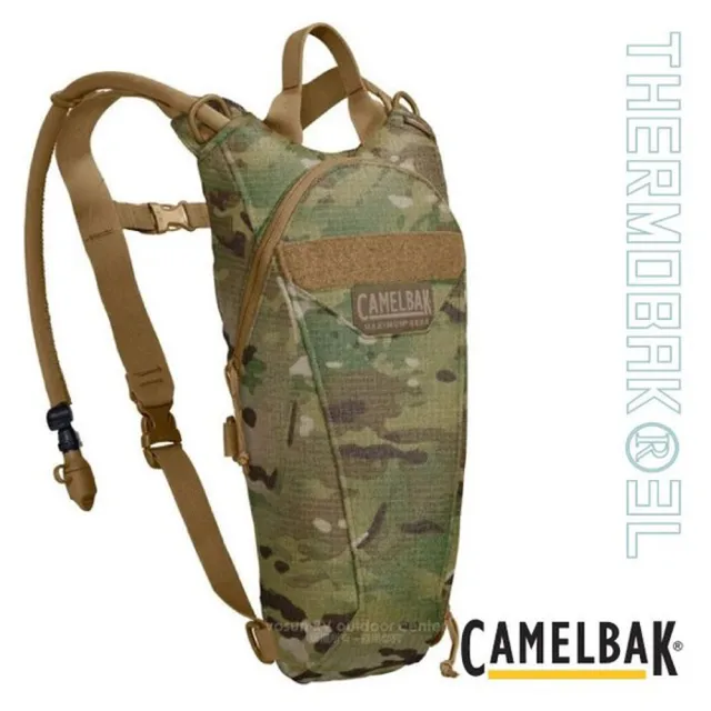【CAMELBAK】新款 Thermobak 軍規耐磨戰術長水袋背包(附3L水袋)/ CB1718901000 迷彩