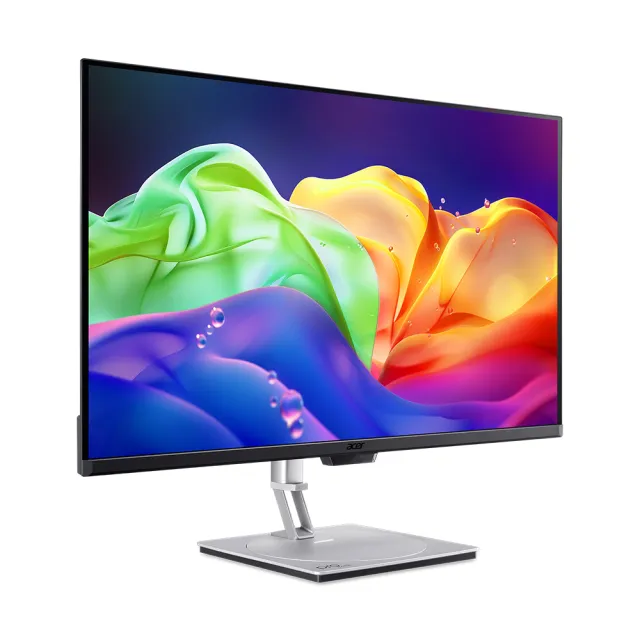 【Acer 宏碁】PE320QK X 32型專業繪圖AI電競螢幕(Procreator/4K/16:9/240Hz/ HDR 400/0.01ms/QD-OLED)