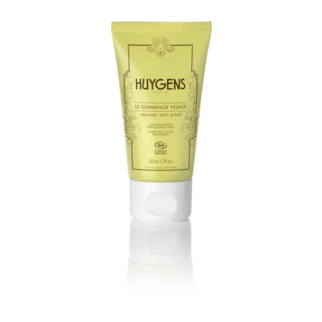 【HUYGENS】有機臉部去角質霜 深層去角質 溫和磨砂(50ml)