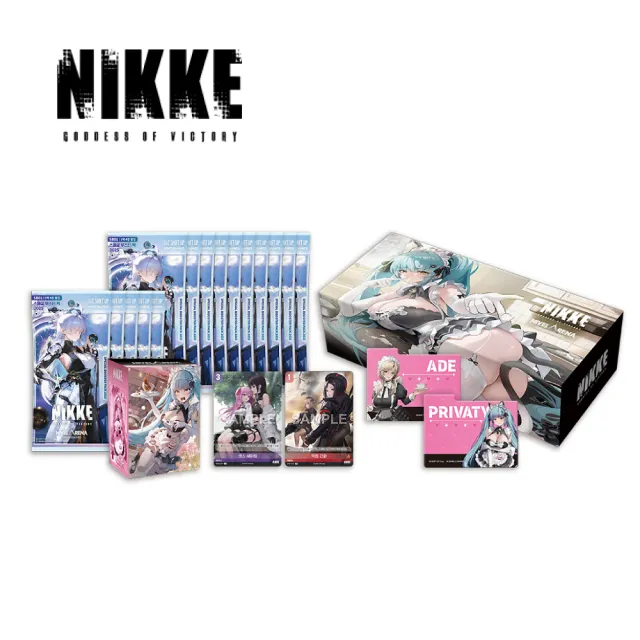 卡牌勝利女神：妮姬NIKKE 收藏盒AGF 2025 會場限品韓文版（一盒