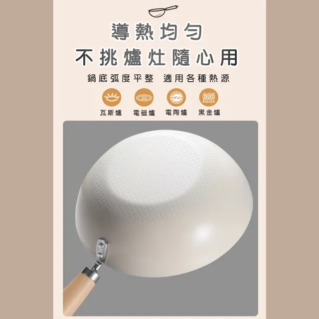無塗層不沾鈦晶陶瓷雪平鍋/單柄湯鍋/附鍋蓋 買一送一(20cm 買一送一)