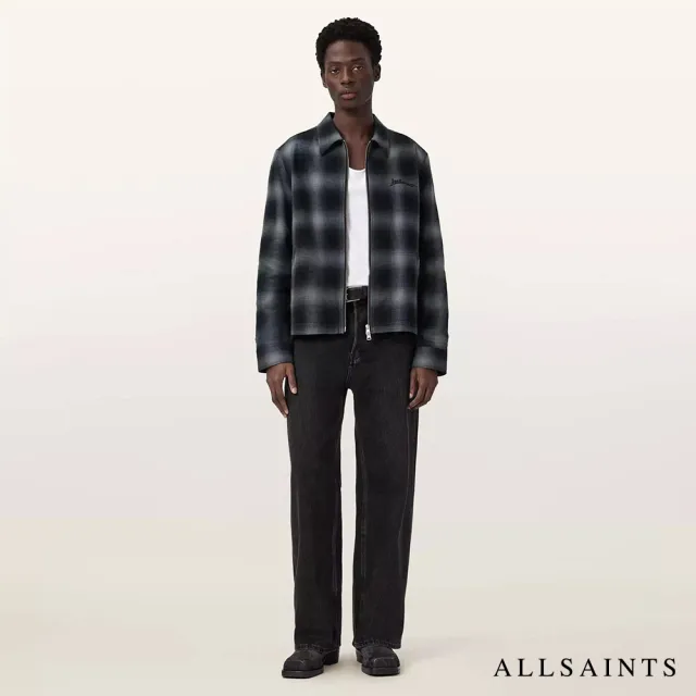 【ALLSAINTS】KAPI 寬鬆格紋外套 M007SE(舒適版型)