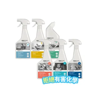 【ecostore 宜可誠】居家環保清潔劑/噴劑-任選3入(浴廁玻璃清潔/多用途/廚房清潔/馬桶清潔)