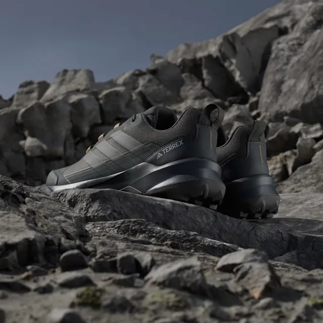 【adidas 愛迪達】Terrex Skychaser AX5 GTX 男 越野鞋 防水 深橄欖綠(JQ2213)