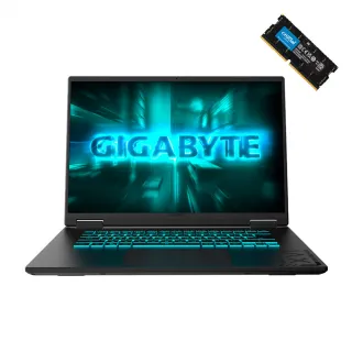 升級32G組★【GIGABYTE 技嘉】16吋 i7-13620H RTX5070電競筆電(A16 CWHI3TW894SH/16G/1TB/W11)
