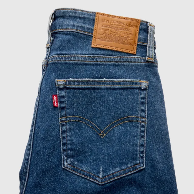 【LEVIS】726™ 高腰喇叭牛仔褲 / 破壞加工 女生牛仔褲 熱賣單品 A3410-0163