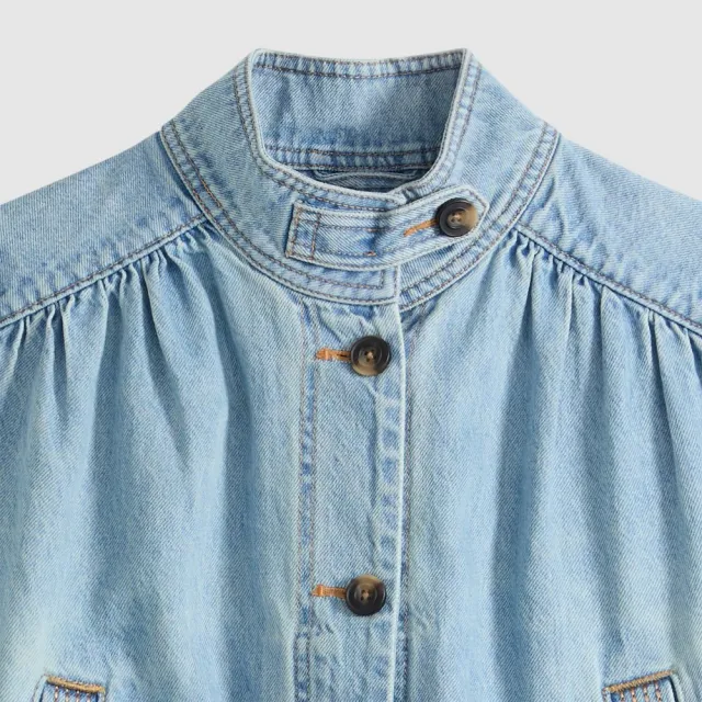 【LEVIS】Levi”s 短版 牛仔外套 女生上衣 熱賣單品 005AY-0006