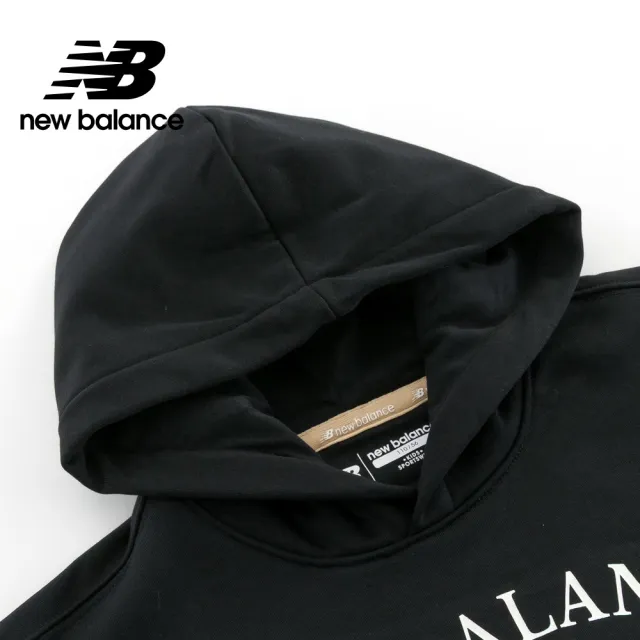 【NEW BALANCE】NB 童裝帽T_7CF3E02WBK_男童/女童_黑色