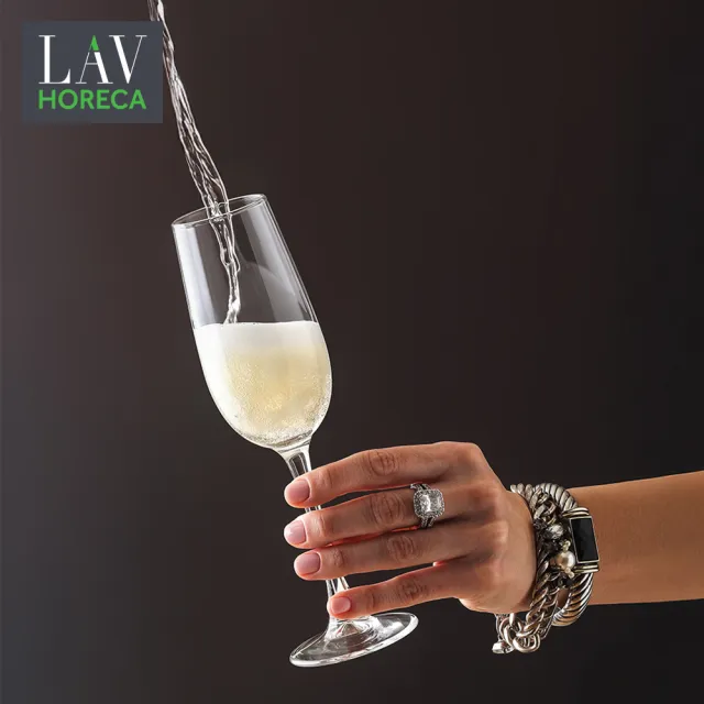 土耳其LAV HORECA 亞斯本系列香檳杯220ml-12入組 (紅酒杯推薦、香檳杯、氣泡酒杯)