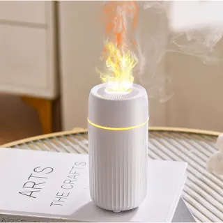 【LIFE SHOP】車用火焰香薰機 / 100ml 加濕器 香氛機 水氧機