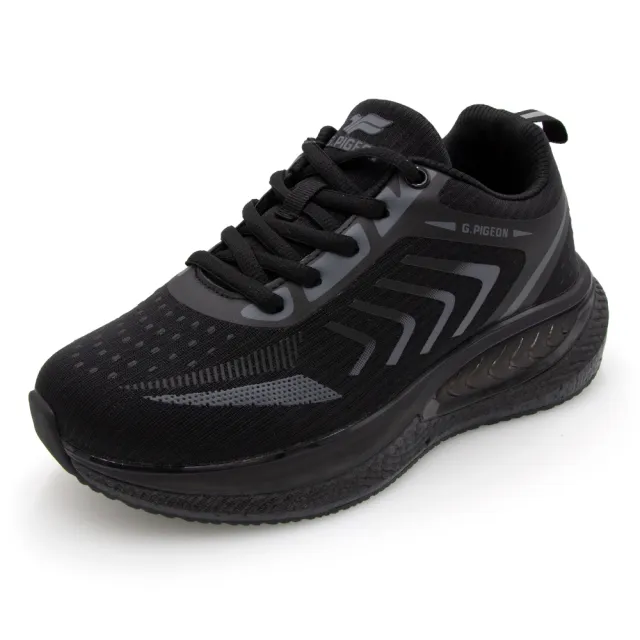【G.P】女款輕彈透氣緩震休閒運動鞋P3637W-黑色(SIZE:36-40 共三色)