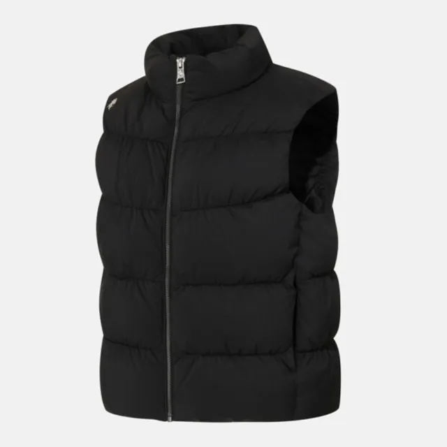 【DESCENTE】羽絨背心 女 保暖 WOMENS DUCK DOWN VEST 黑 SQ422SDVO1-BLK0