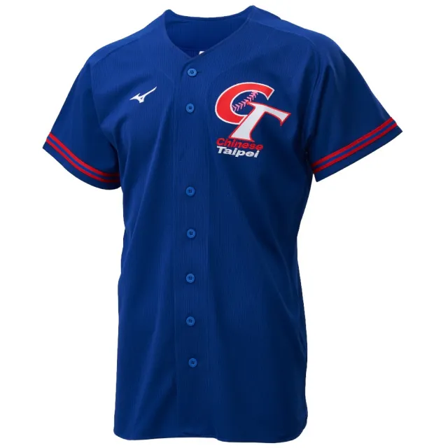 【MIZUNO 美津濃】CT加油服 棒球服 台灣製 (12TCDM0101白)(12TCDM0116中華藍)