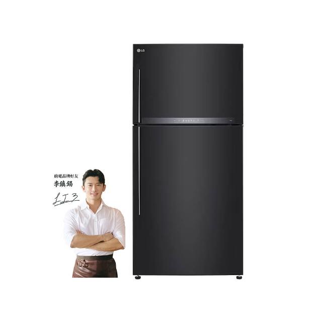 【LG 樂金】608公升WiFi直驅變頻右開雙門冰箱(GR-HL600MBN)