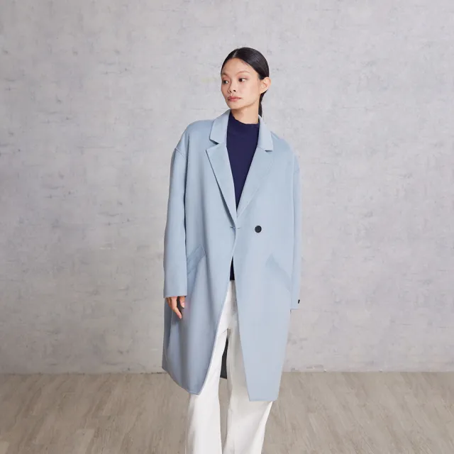 【giordano ladies】25FW 雙層立領棉質上衣(02355611)